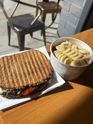 Nutty Bowl and the Power Panini