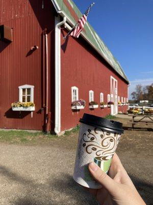 Yummy hot apple cider (only $3)