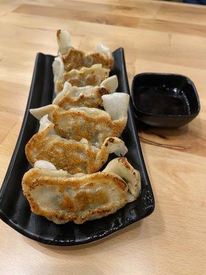 S3. Six Piece Pan-Fried Chive & Pork Dumplings