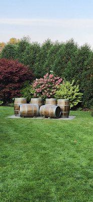 Barrels in multiple locations for great photos