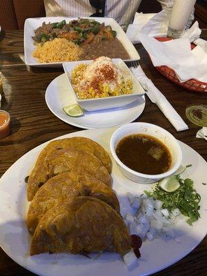 Tacos de Birria and Cecina a La Mexicana