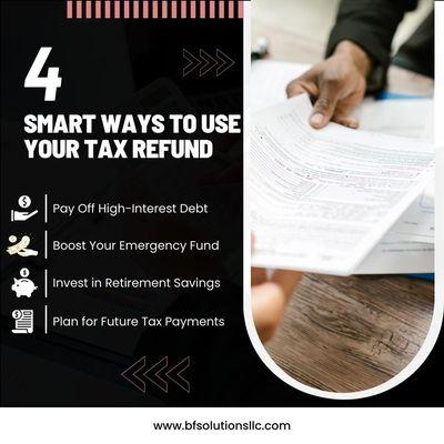 Tax refund tip.