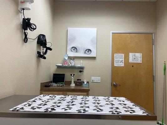 One of the exam rooms