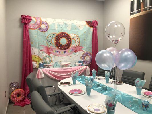 Private room for meting, reunion, birthday party