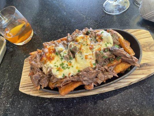 Poutine Fries with Shredded Short Rib