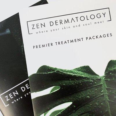 Zen Dermatology pamphlet