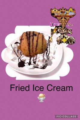 Fried ice cream