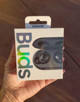 Samsung Buds for the big kid's birthday!