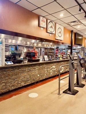 Ordering counter and self serve kiosks