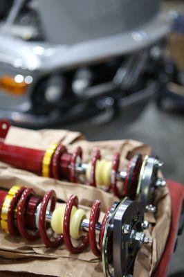 E9 Ground Control coilovers