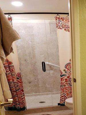 My new shower door.