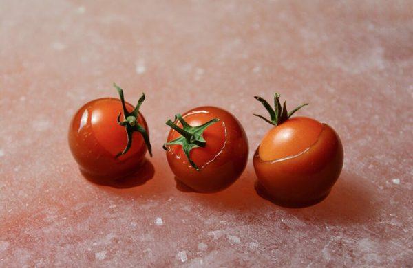 Caramel Stuffed Cherry Tomato