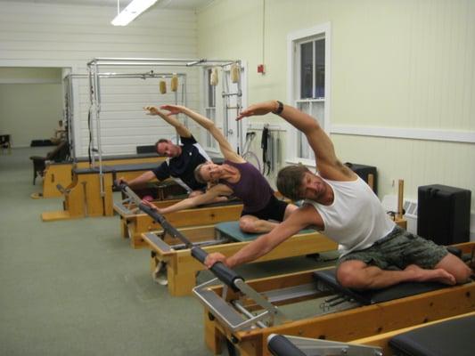 Group Reformer Level 1: 55-minute full body workout to melt away daily stress and challenge your core