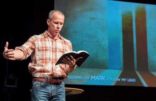 Stonecreek's senior pastor Steven Gibbs