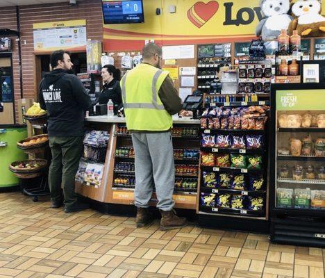 Cashier Gas station