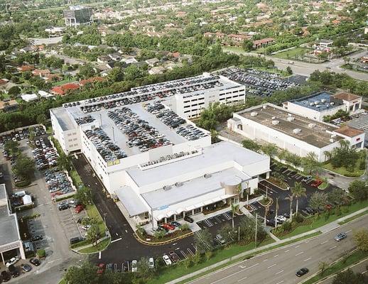 Aerial view of our Coral Springs Honda Building