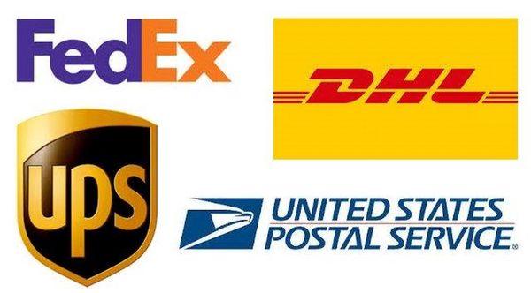 Fedex, Ups, Dhl, Usps