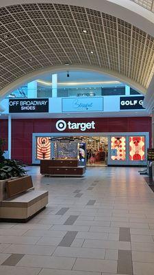 Warwick Mall entrance/exit for Target