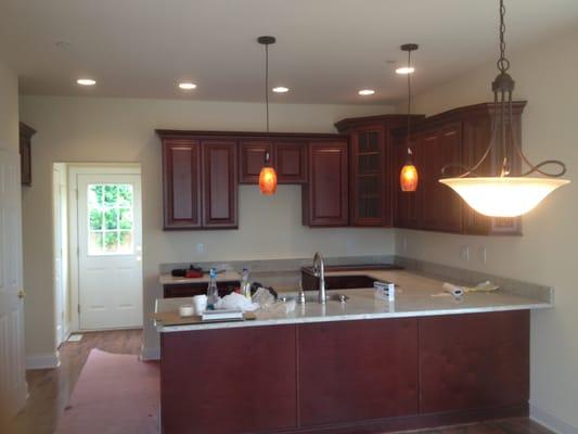 Kitchen in town homes. Kennett Square