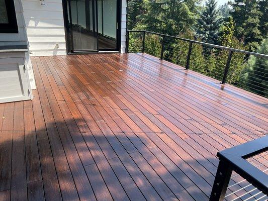 Another 5 star deck refinish in the books!