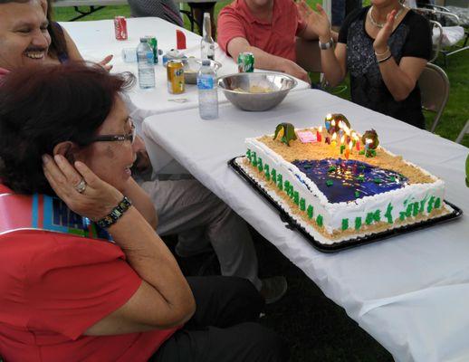 I got my grandma a cake for her birthday and it was so much better than what we asked for! They seriously could not be any better!