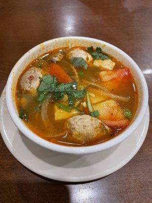 Small Tom Yum Soup