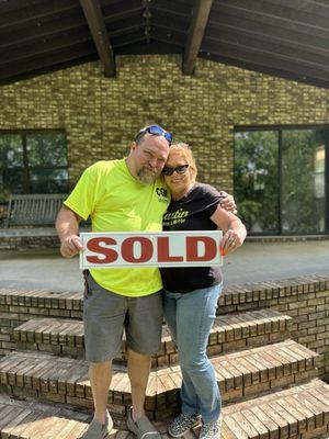 Sold! Congratulations on the purchase of your new lake house!