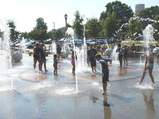 water play area!