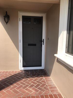 CRL premium security screen door in Bellflower, Ca