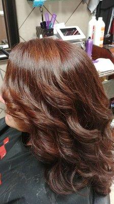 Gorgeous Mocha Red