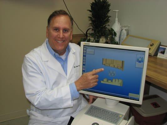 Using computes to design and make a crown is the very latest technique. Only a handfull of dentists have upgraded to this in RVA