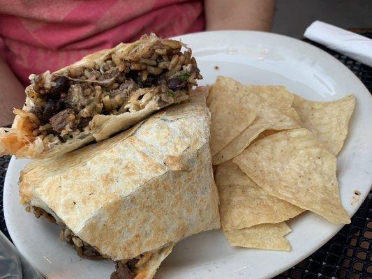 Carne Asada Burrito