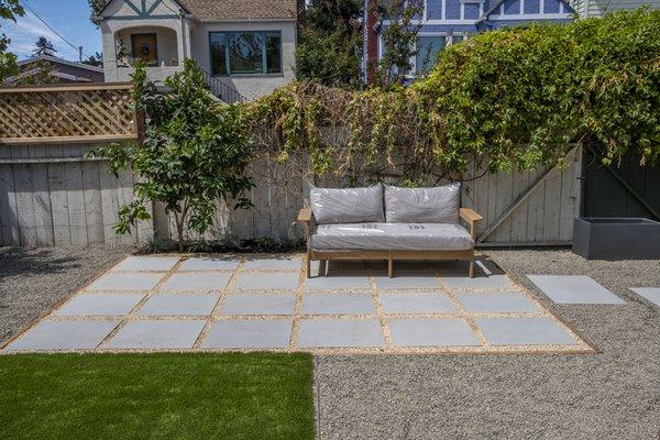 Backyard makeover in Oakland