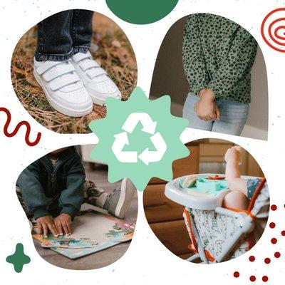 It's a gift to the environment when you choose to recycle your kids' gently used clothing, shoes, toys and baby gear at Once Upon A Child.