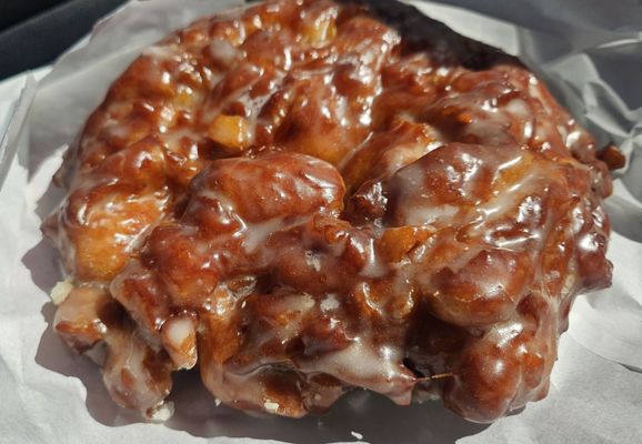 This apple fritter is out of this world.  One of the best I've ever had.  Definitely coming back