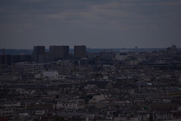 An overlook of the city of Paris that I took while with this amazing company.