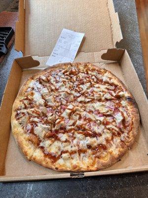 Bbq chicken pizza