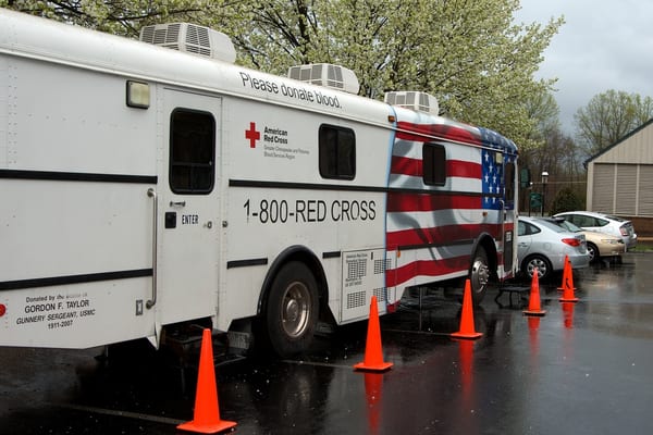 Thanks to the Red Cross and our blood donors, we have the potential of touching 57 hospital patients in need!