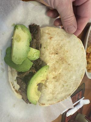 Beef Fajita Taco