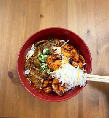 Charbroiled Pork And Shrimp Vermicelli