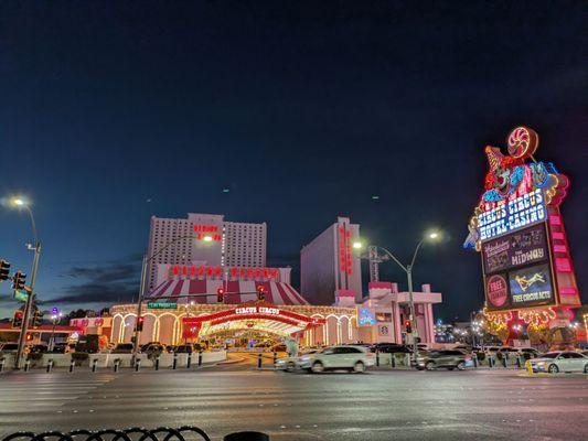 Front casino entrance