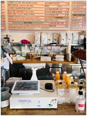 Order counter, very cute and neat. What's cuter is the female who took my order. Lol.;p