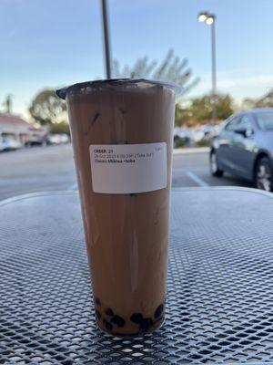 Classic Milk Tea with Boba