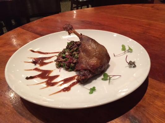 Duck Confit, french lentils