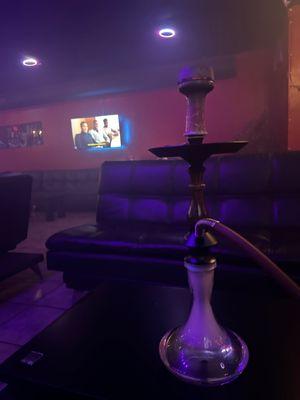 What the SHEESH!!! Hookah smooth, music elective, and calm atmosphere to vibe in whether needing to study, work, or chill out!