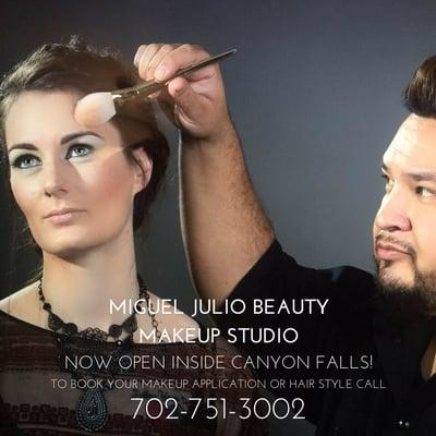 New Makeup Studio! Open inside Canyon Falls! Makeup Applications and Hair  Styling for your Special Events!