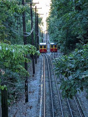 Incline Railway from the midpoint