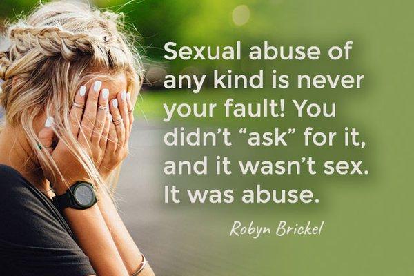 Sexual abuse is never your fault