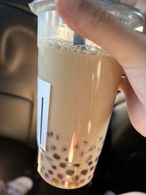 Signature Milk Tea, Extra Golden and extra crystal