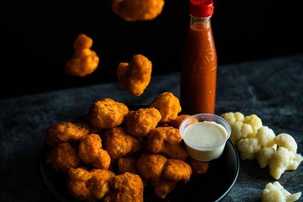 Buffalo Cauliflower Bites